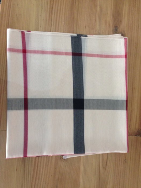 Damen schal englisch karo schal Muster camel Viscose Seide tuch Halstuch Accessoires