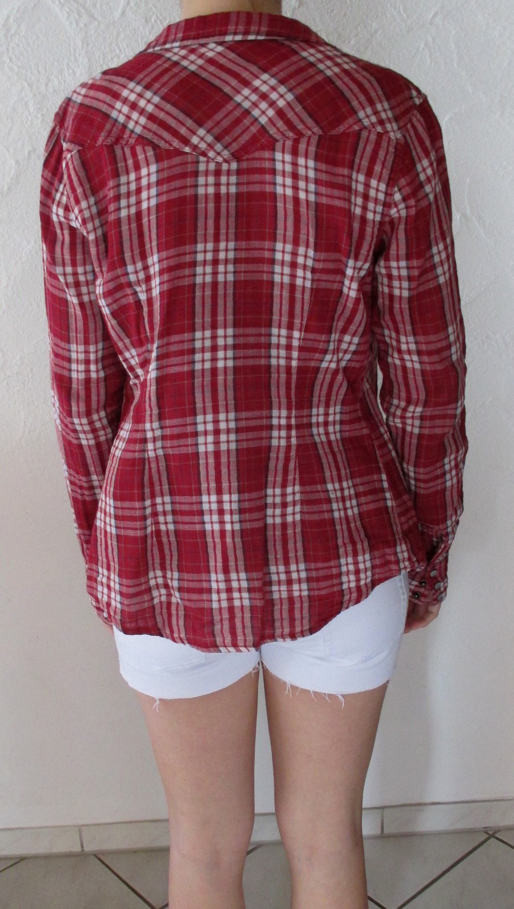 Weiße Hotpant, Gr. S