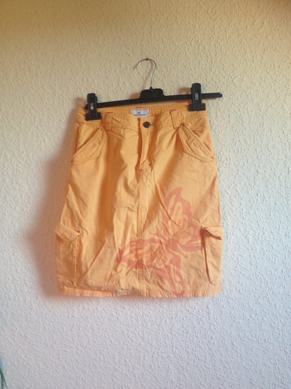 orangener Tom Tailer high-waist Rock