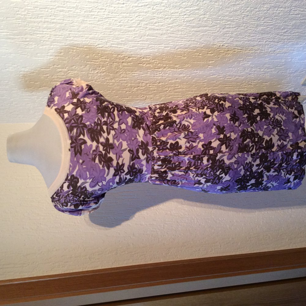 Sportmax by Max Mara Größe S Sommerkleid Kleid Strechkleid leicht transparent 