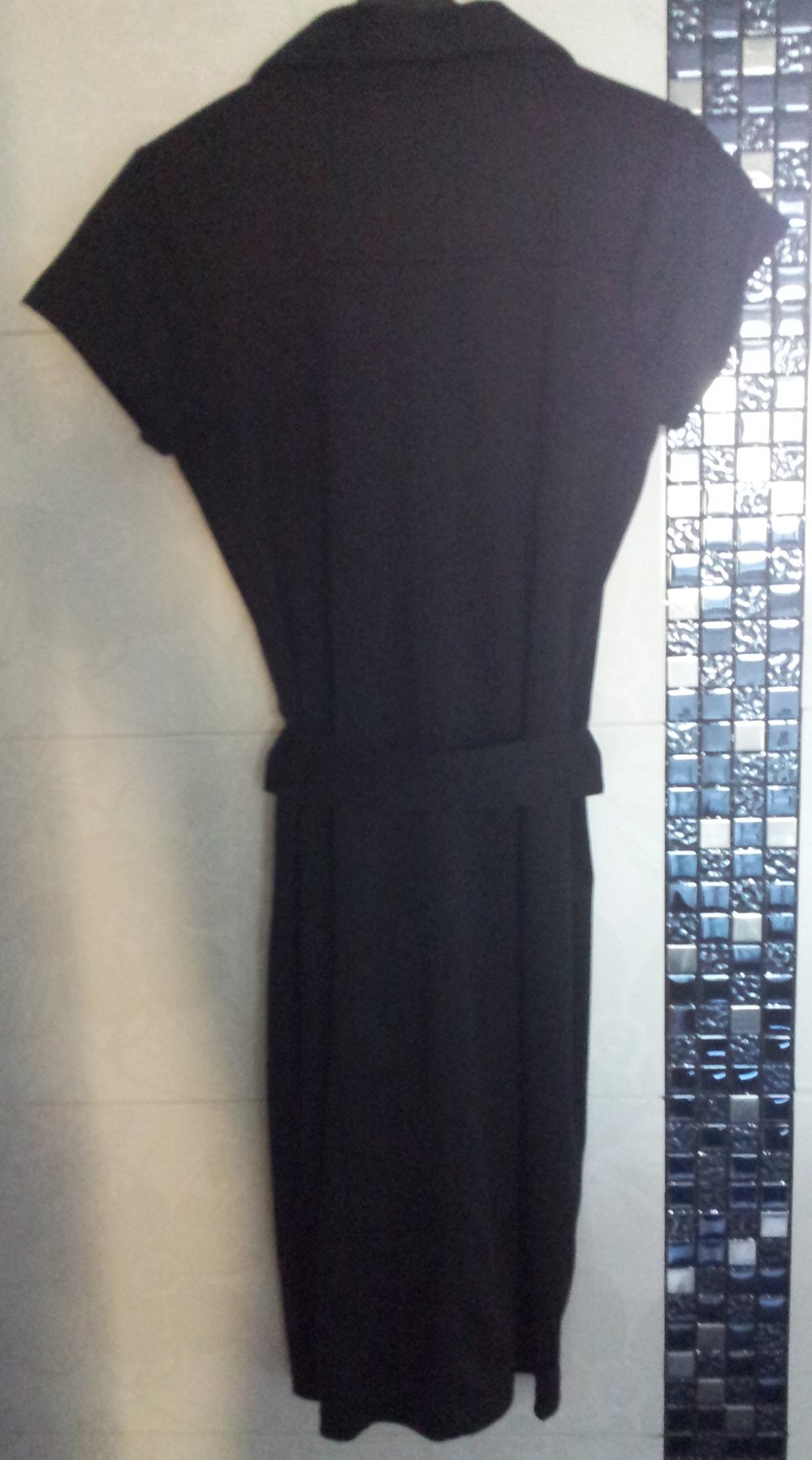 Sexy Kleid Business Bodycoon Stretchkleid Schwarz