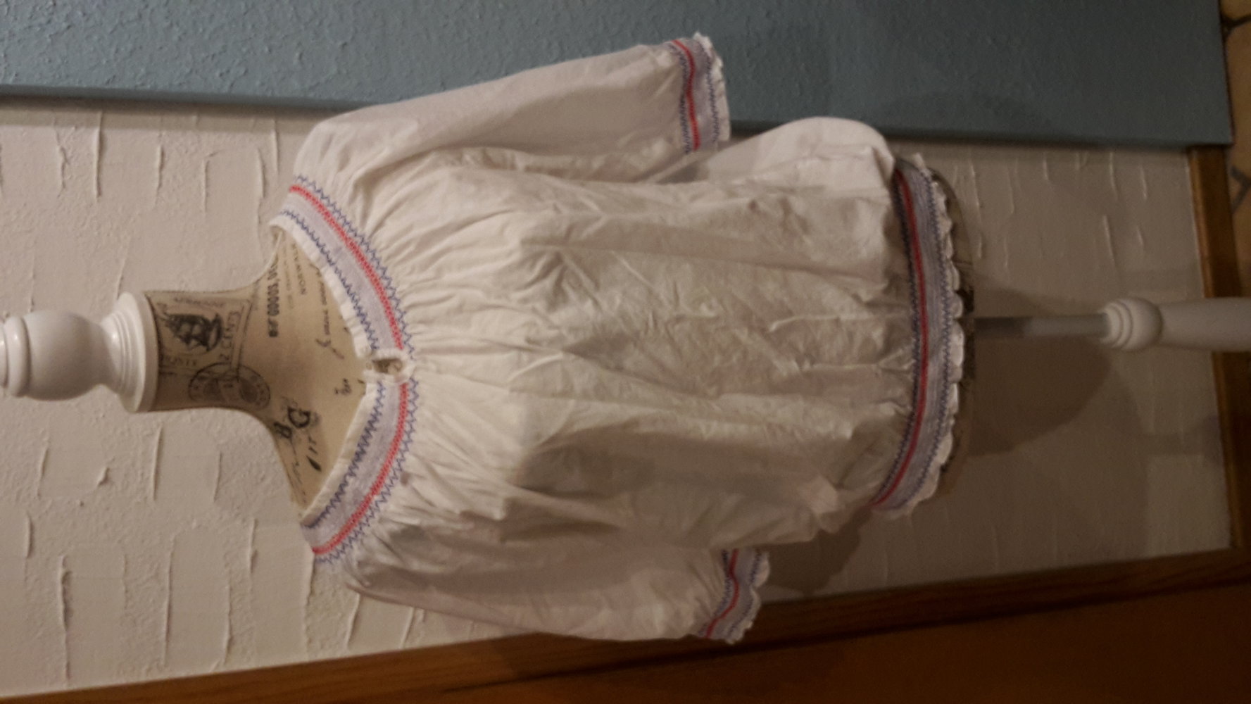 weiße Bluße ethno style 