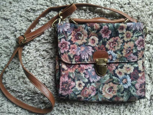 Vintage Floral Granny Tasche