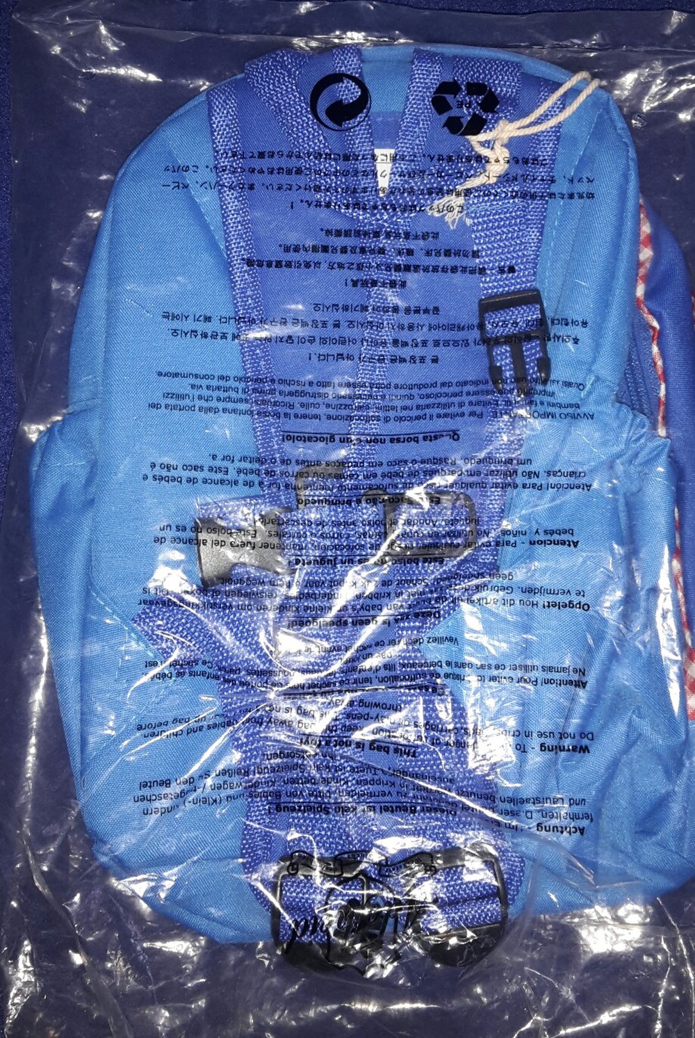 Neu mit Etikett Rucksack Adelheid Freunde auf ewig blau Kinderrucksack