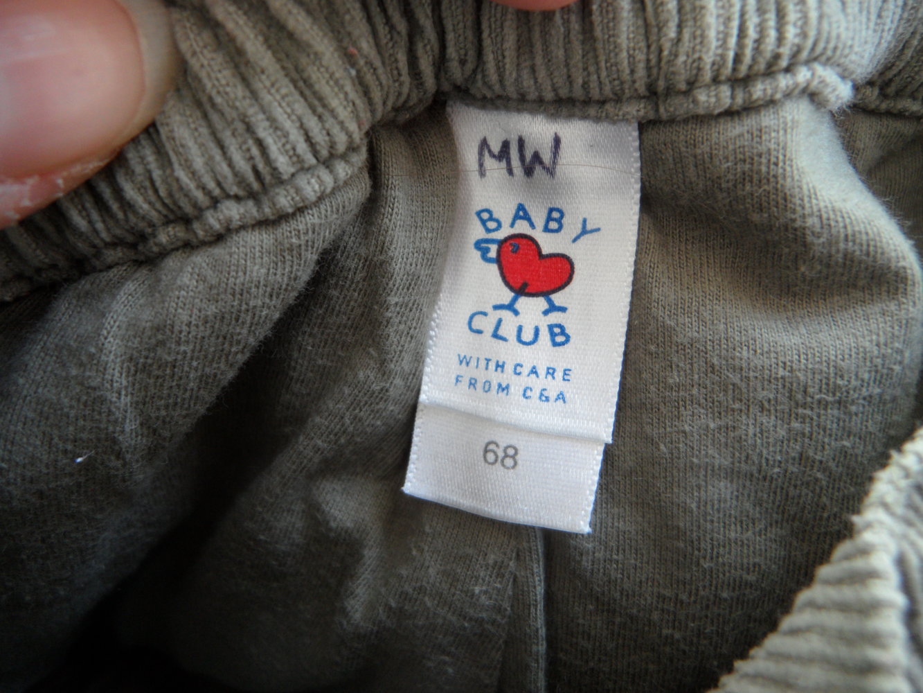 Thermohose Cordhose C&A