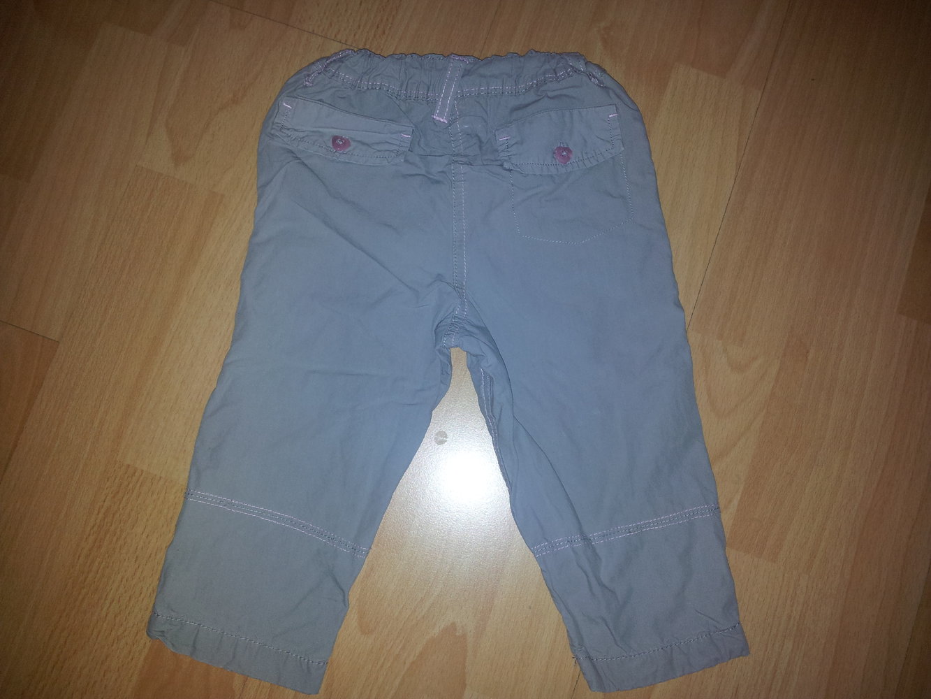 graue Hose Gr. 80 verstellbarer Bund