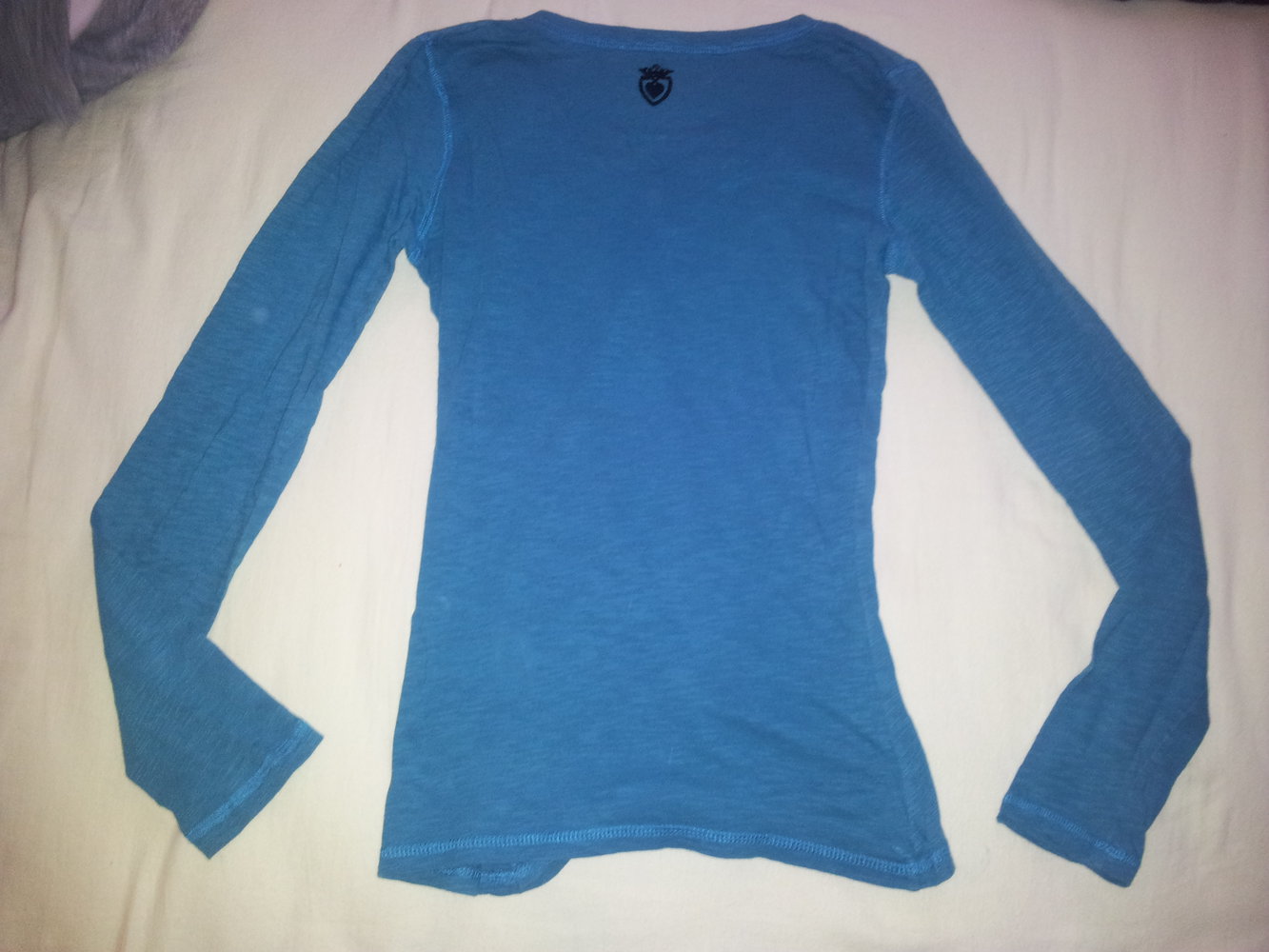 Top Kenvelo türkis Gr. S Druck Stretch