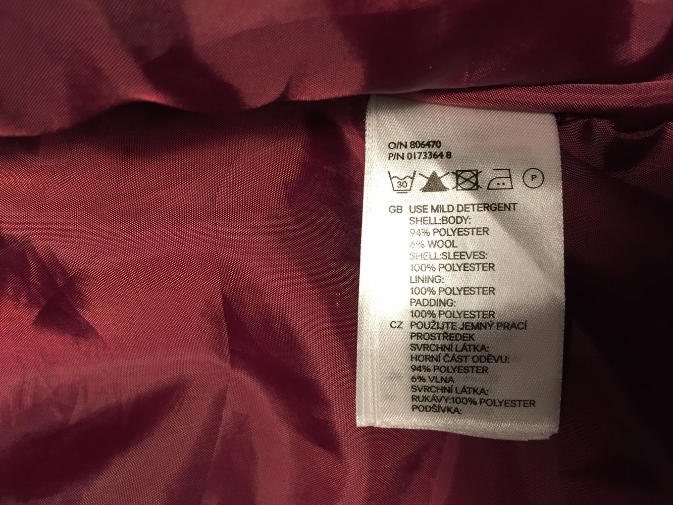 H&M Mädchen College Jacke Gr. 116