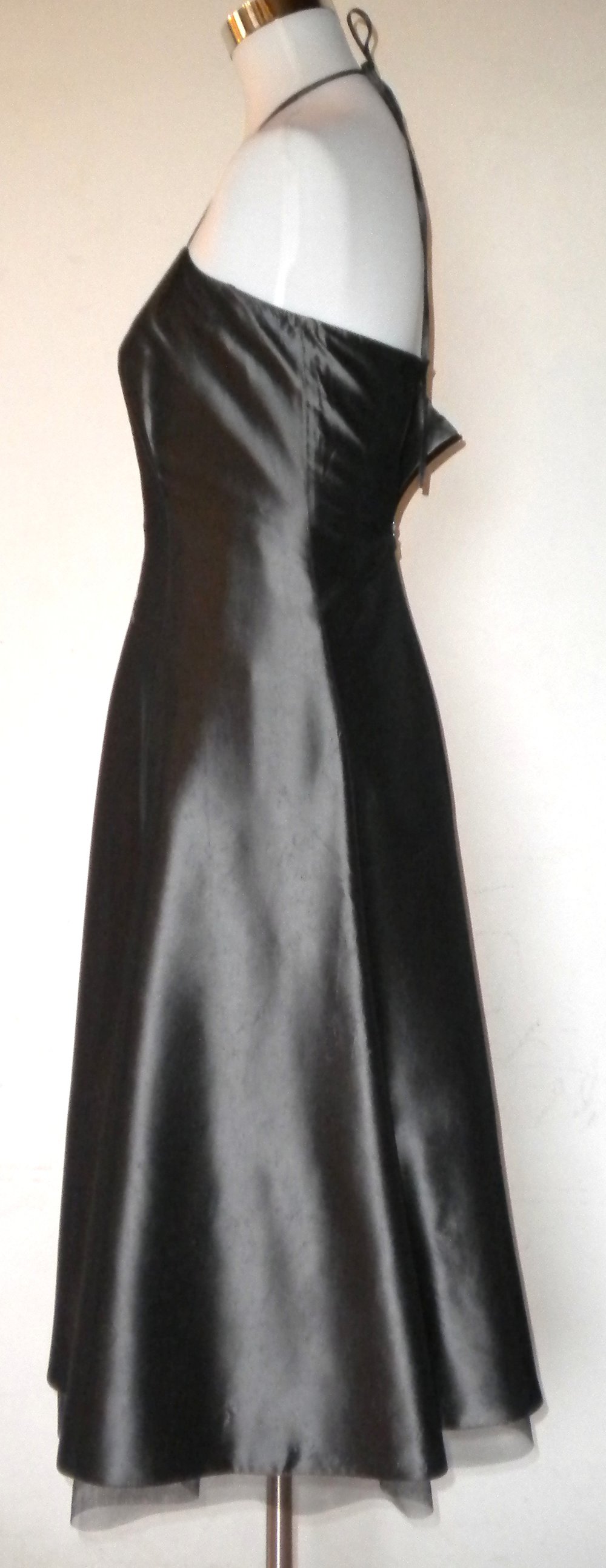 dunkelgrau silbernes Ballkleid, Sixth Sense (C&A), Größe 34