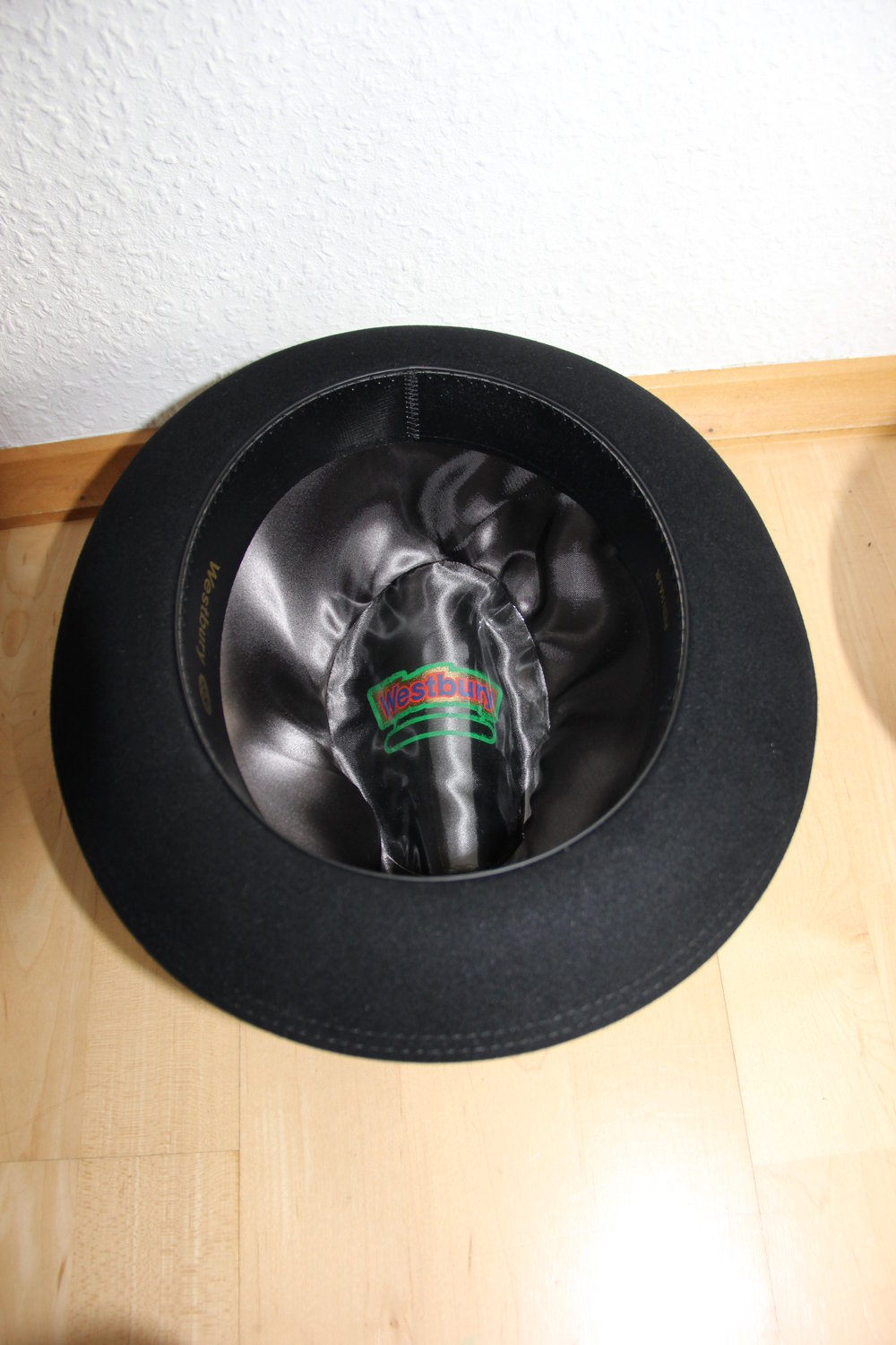 Herrenhut schwarz  Gr. 58