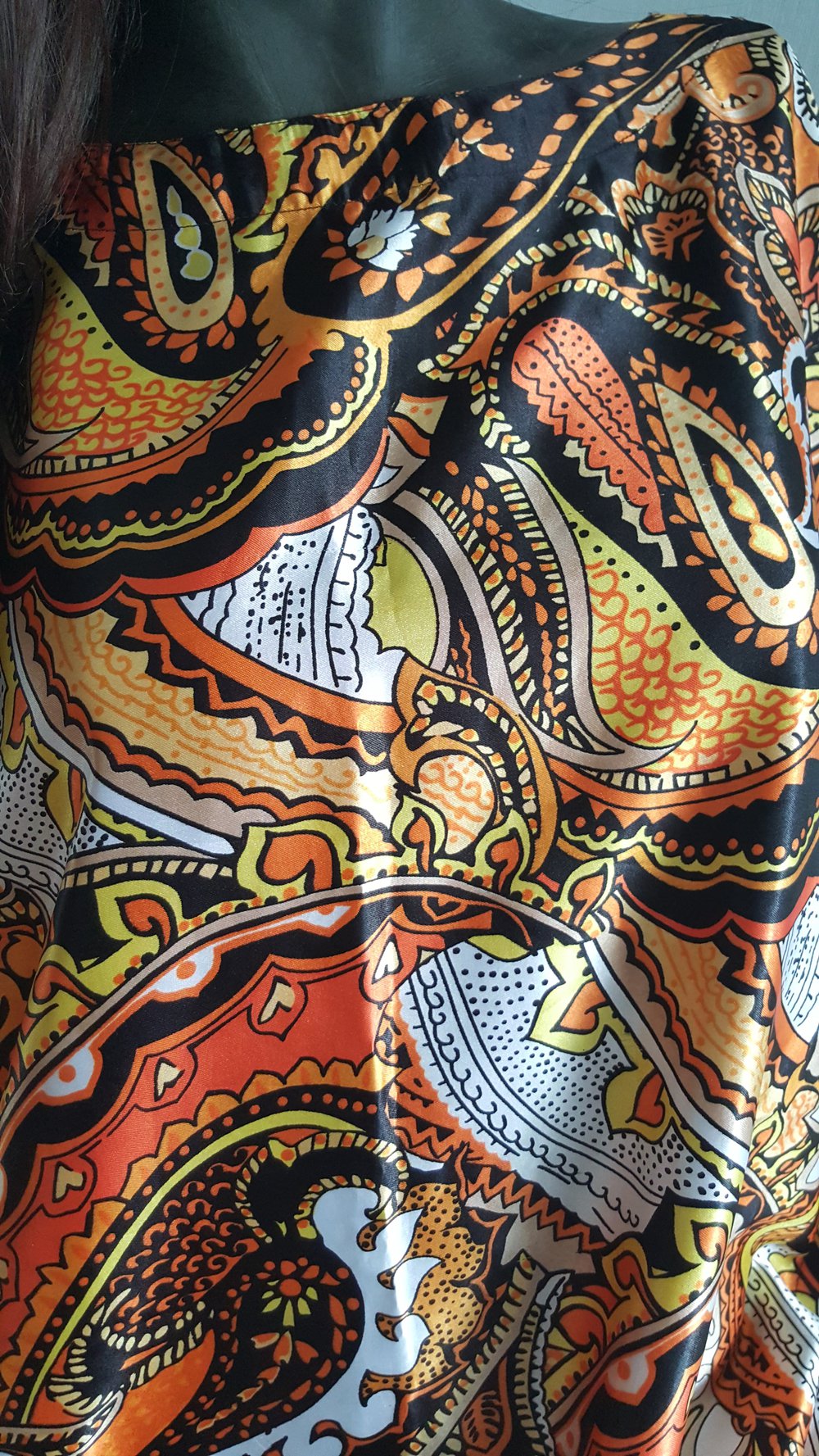 Wunderschöne farbenfrohe Kimono Kaftan Tunika 42 XL auch L 40