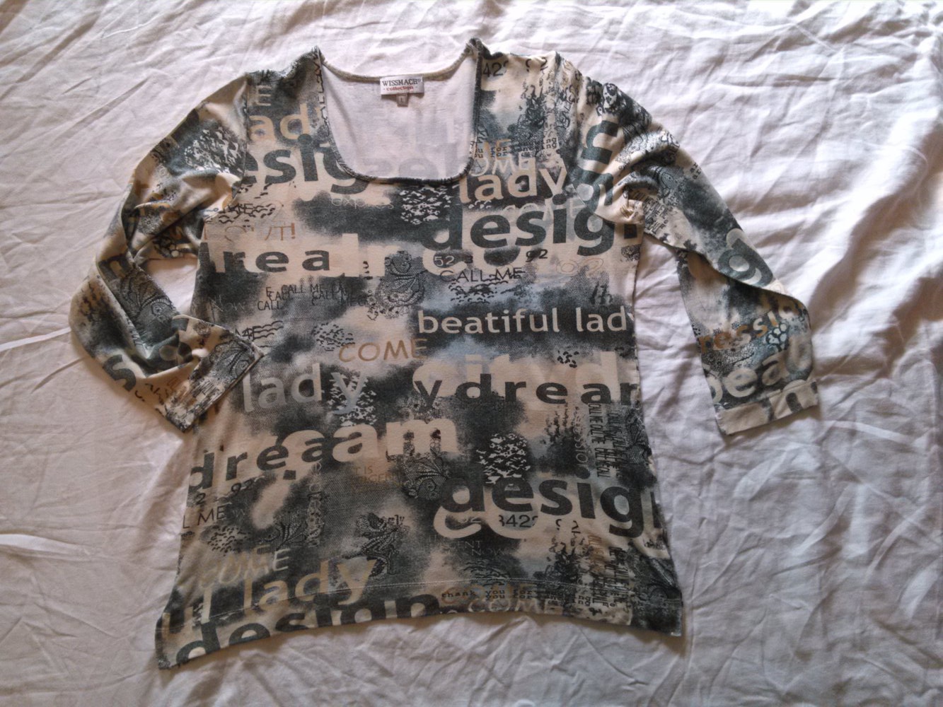 Schönes Langarmshirt von Wissmach Collection Gr. L