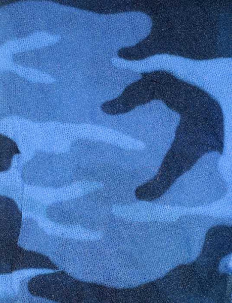 Gothic Emo Punk gothic Strumpfhose Tarnmuster Blau neuwertig