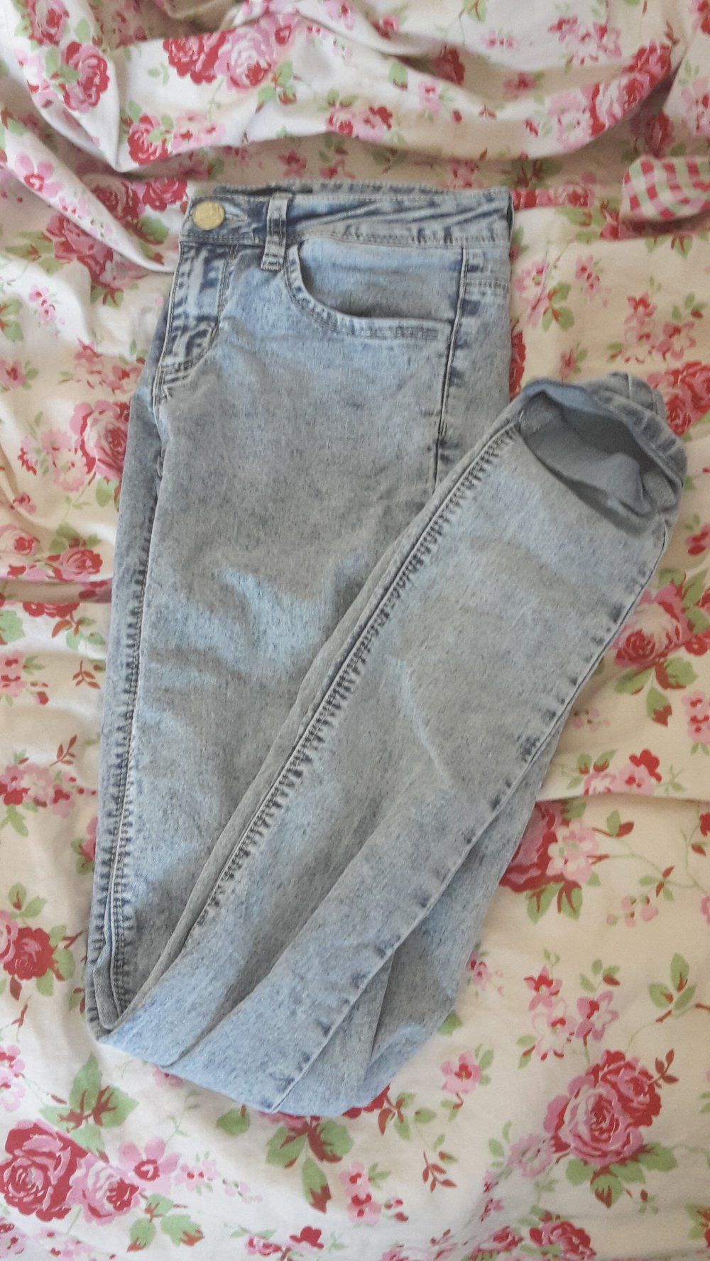 Hellblaue Jeanshose Tally Weijl