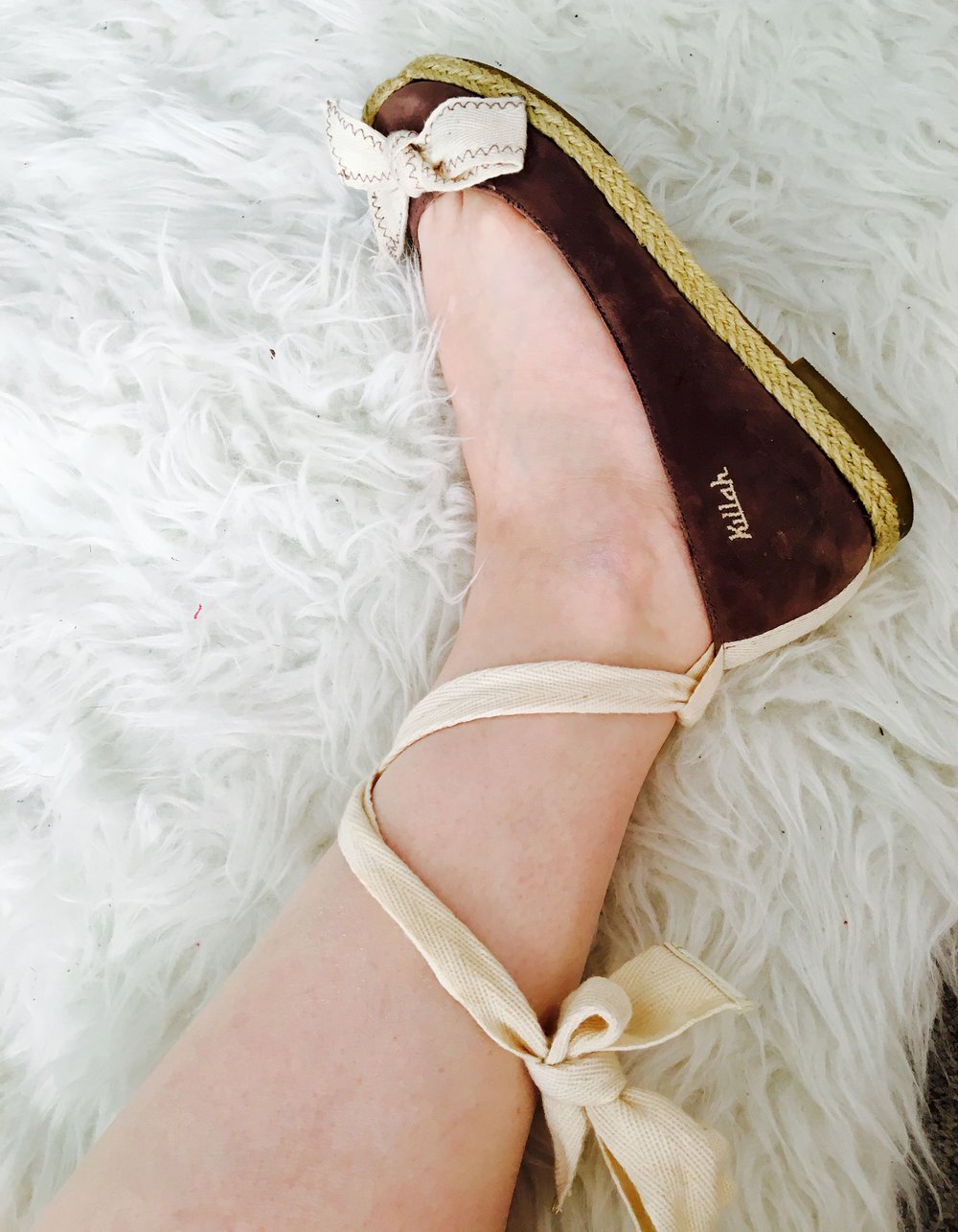 Süße Ballerinas zum Schnüren 