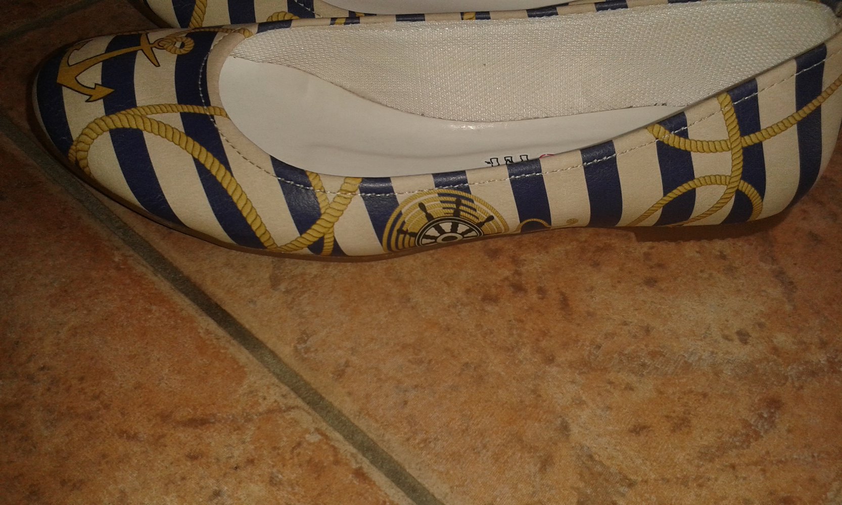 DOGO Ballerinas Maritim Anker