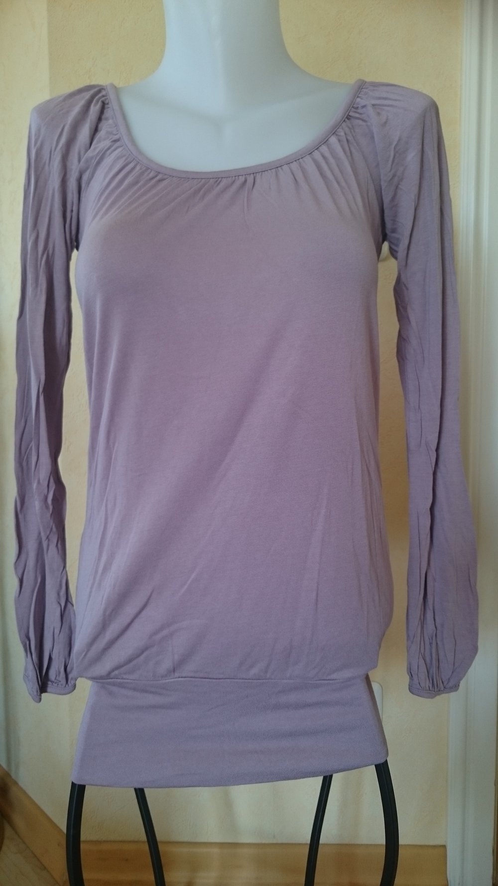 Edc by Esprit Langarmshirt Gr M altrosa