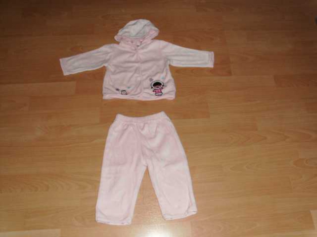 2 Teiler von Lupilu, rosa mit Motiv, Gr. 74/80