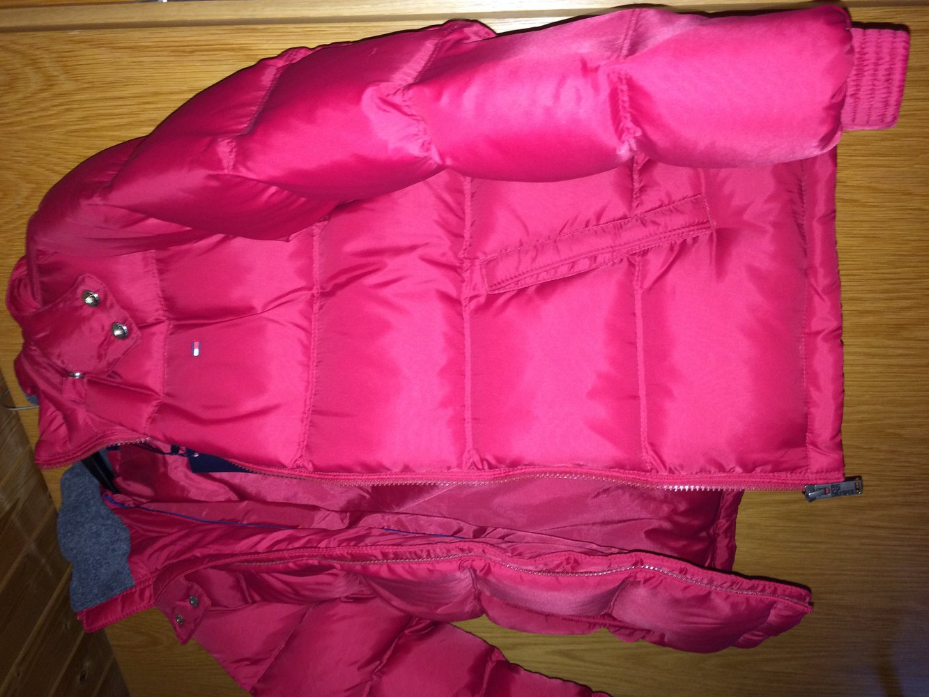 Tommy Hilfiger Damen Jacke rot Daunen 