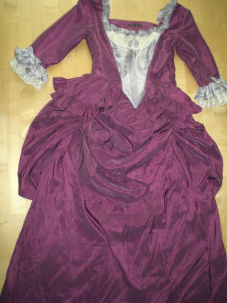 Kleid, Kostüm, Barock, Rokoko, Ballonrock, Ballkleid, 36-40, wie neu