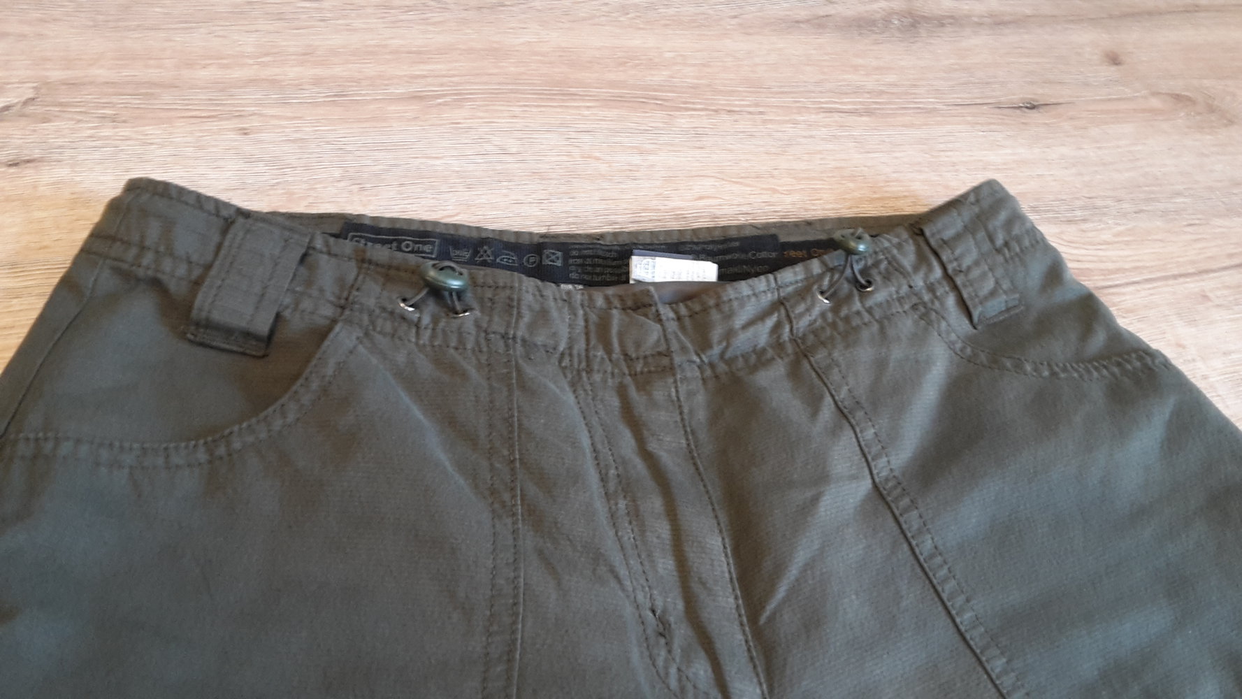 Street one Gr36/Solive grau cargo Hose Sommer Army chic business 