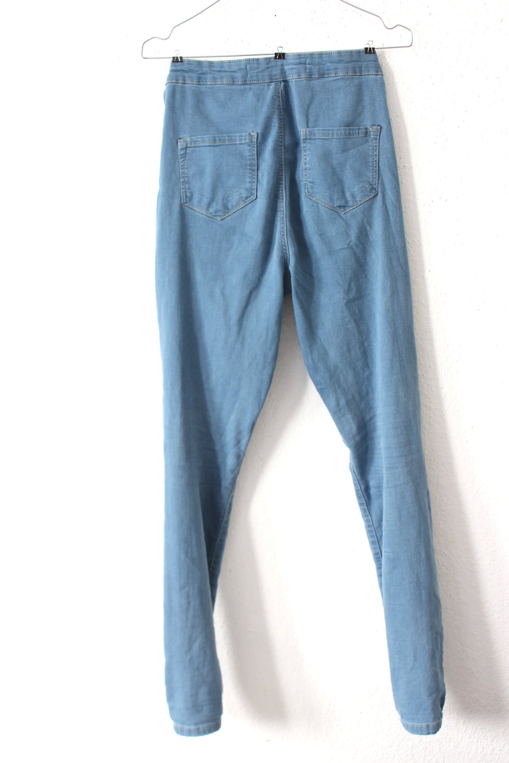 highwaist jeans hellblau hose hell