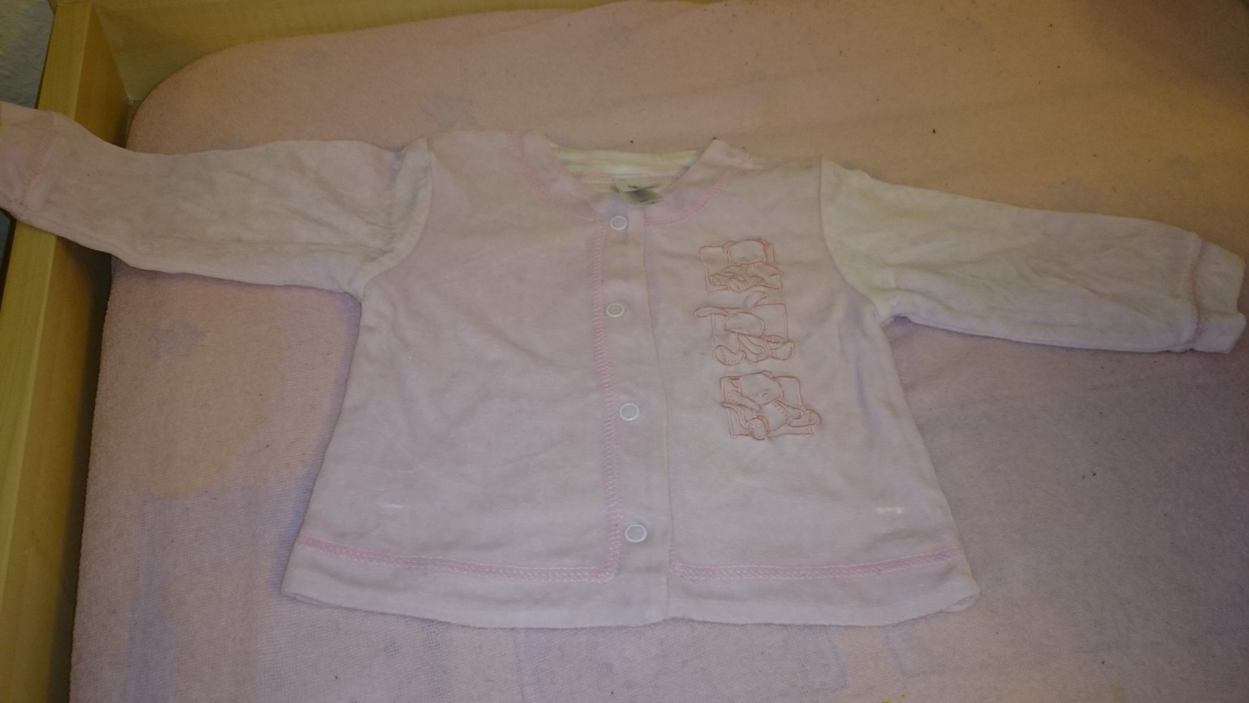 Sweatjacke/Babyjacke Gr 68