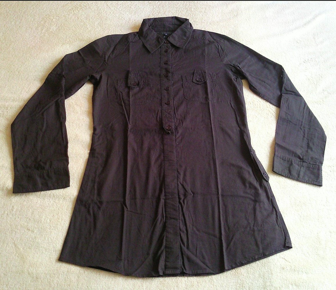 Braunes langes Hemd von 