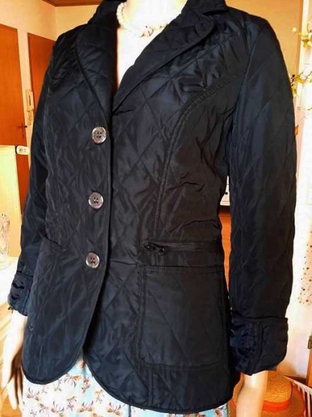 Tolle Übergangsjacke in Klassischen schnitt in Schwarz von Authentic Clothing Company Neu / Authentic