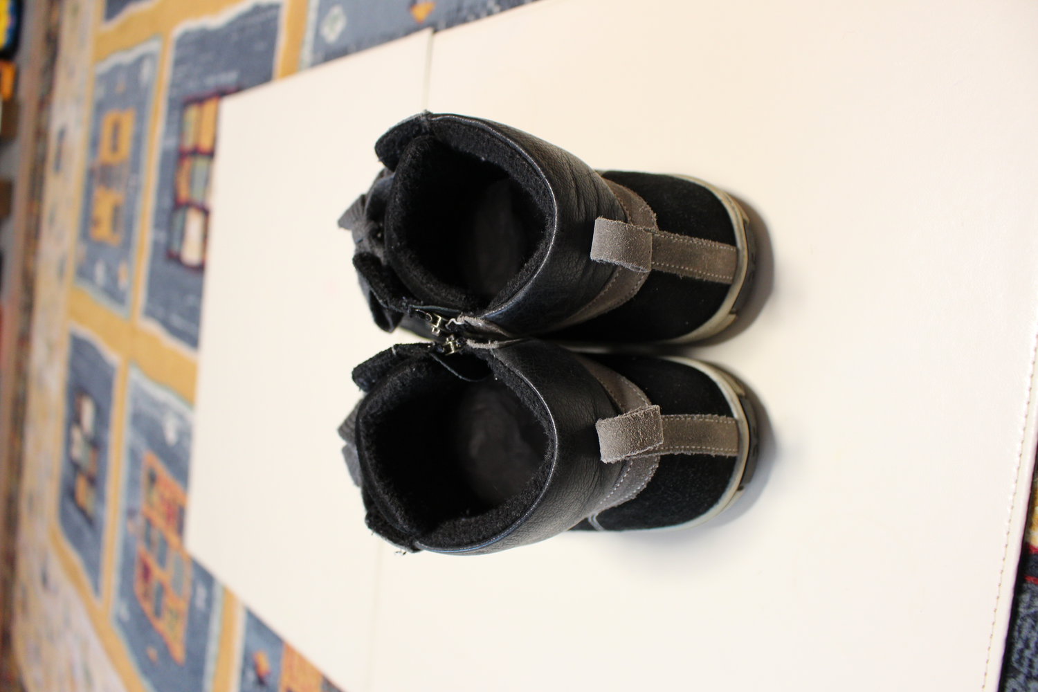 223. Hohe Ledersneakers von Richter, Gr. 35