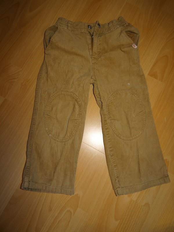 Cordhose S'Oliver Gr. 104 beige Kord Hose