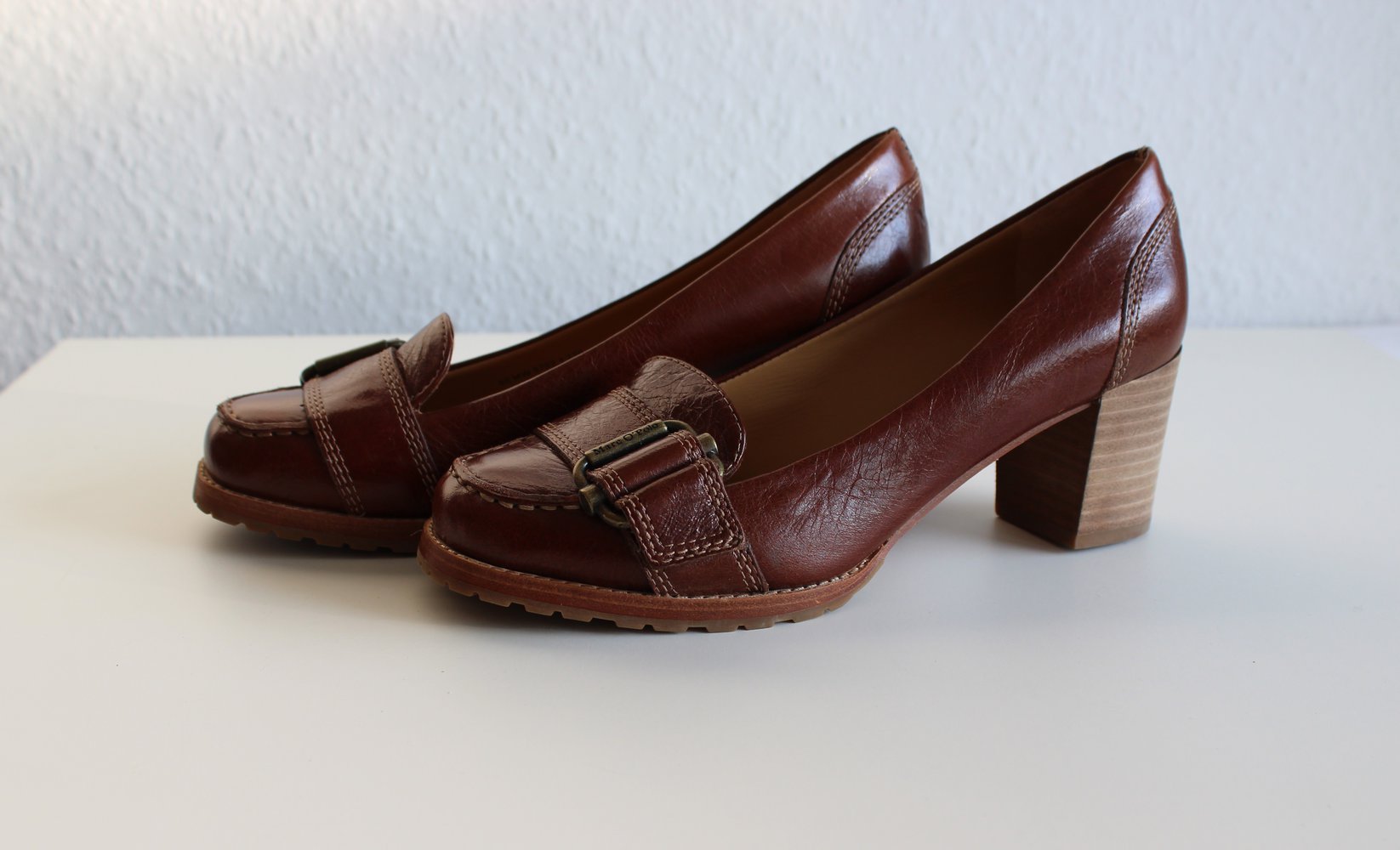 Marc O'Polo Vintage-Pumps in Braun