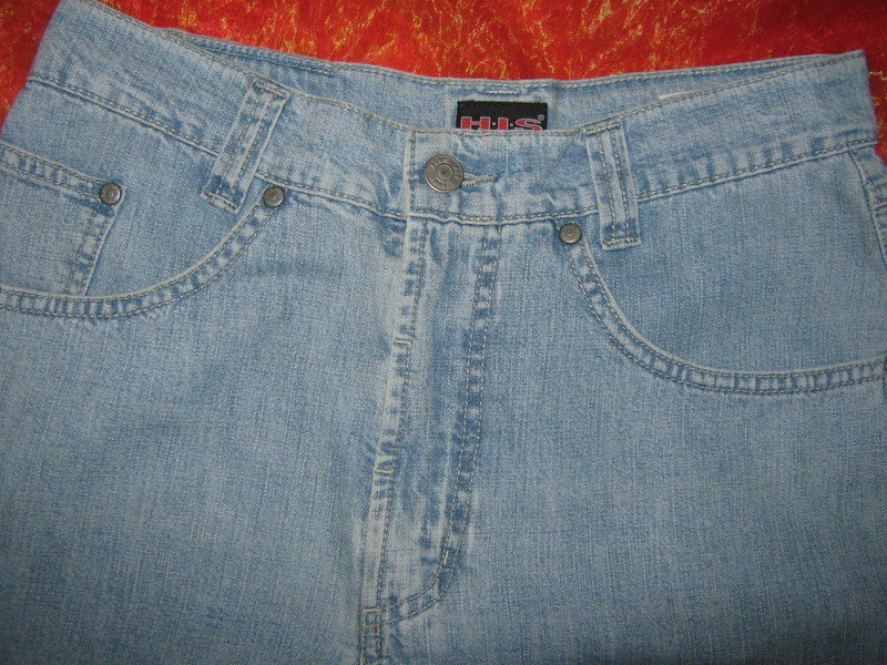 NEU Klassische Jeans Hose für große Damen ''HIS'' Gr. 38- 31/ S, himmel- hellblau