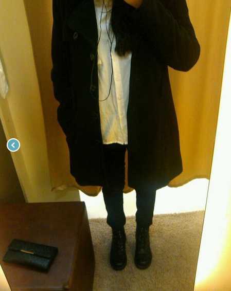 NEUER Schwarzer Damen Mantel!