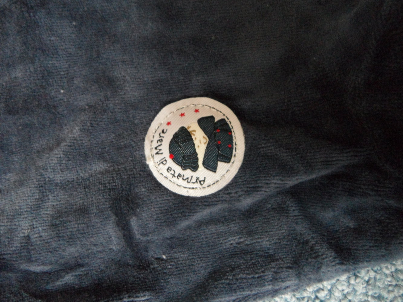 Armata di Mare Stramplerhose, Nickihose mit Füßen