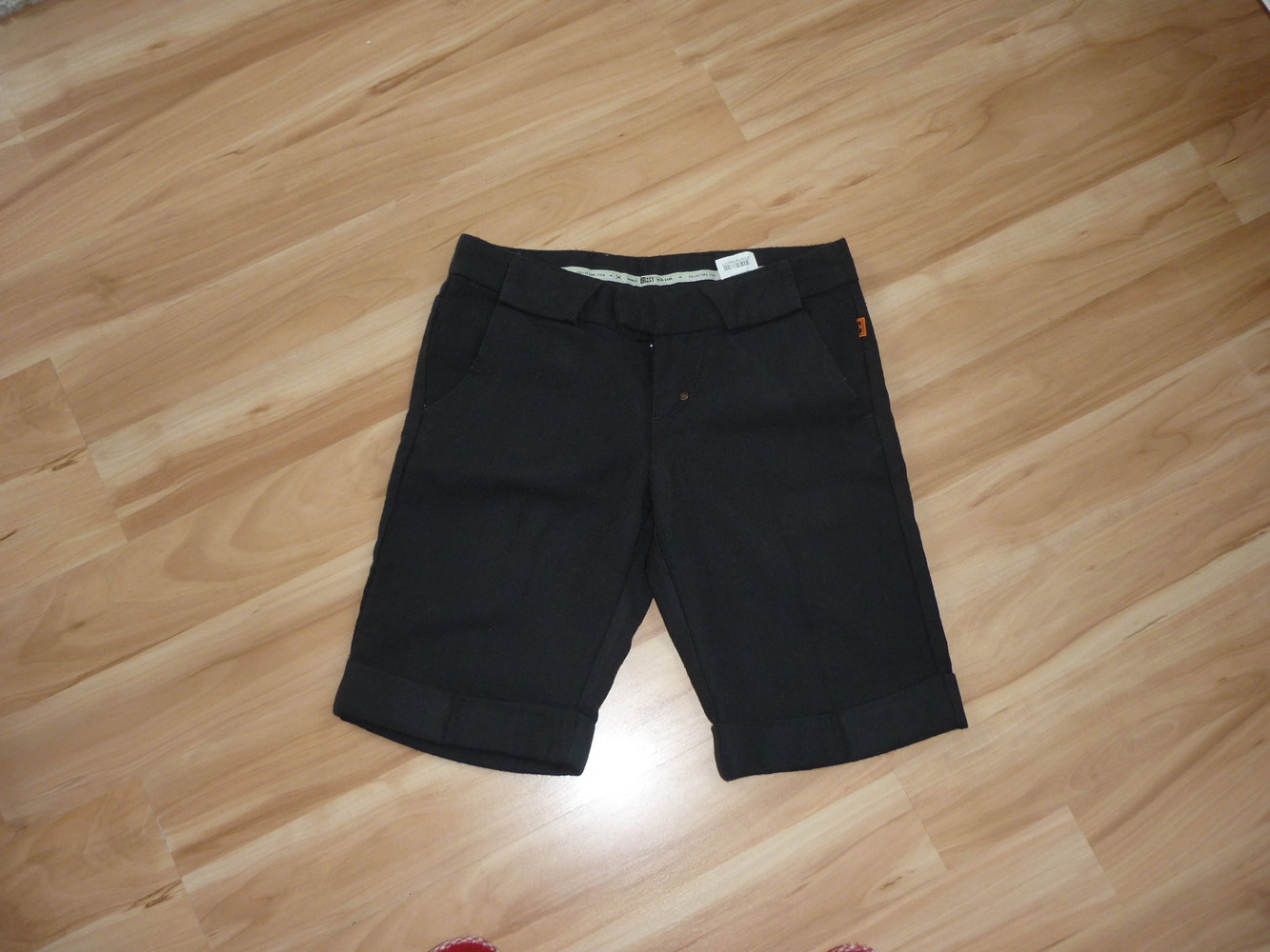 Object Shorts Wintershorts Wollshorts Herbstshorts schwarz Größe 34 XS 