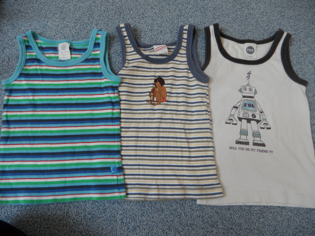 Sanetta Unterhemd Set Paket 86/92/98