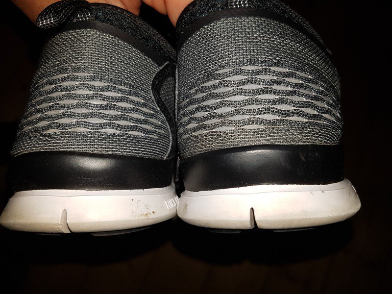 Nike Free 5.0 Silber schwarz selten getragen Gr. 41