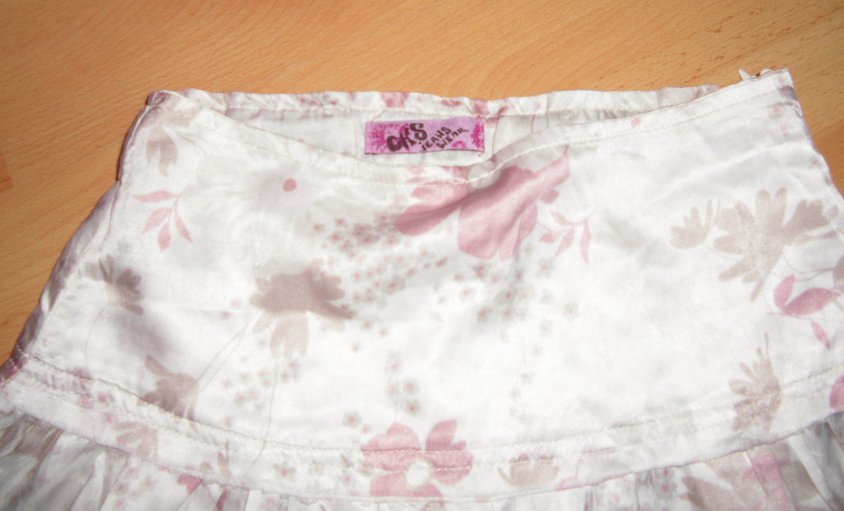 CKS Jeans Wear- edler Seidenrock Gr.8 ca 128