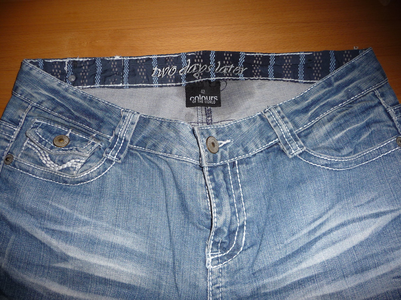 Tolle Jeanshose von colours of the world Größe 42