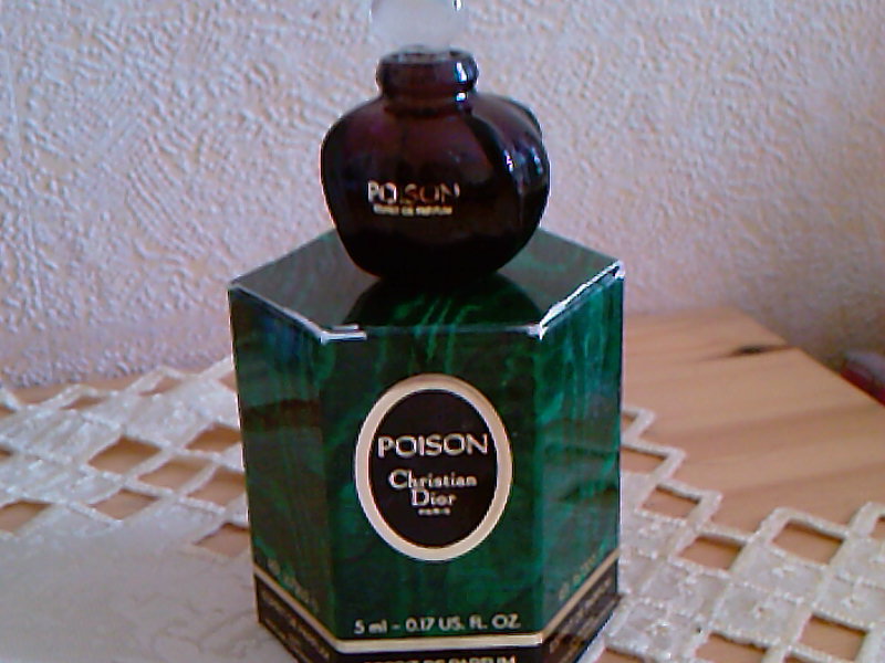 Christian Dior--Poison Miniatur 5ml 2x benutzt Rarität