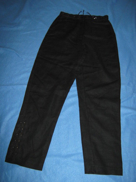 NEU * Edel * ausgefallen * Original VINTAGE * Leinen  Hose 