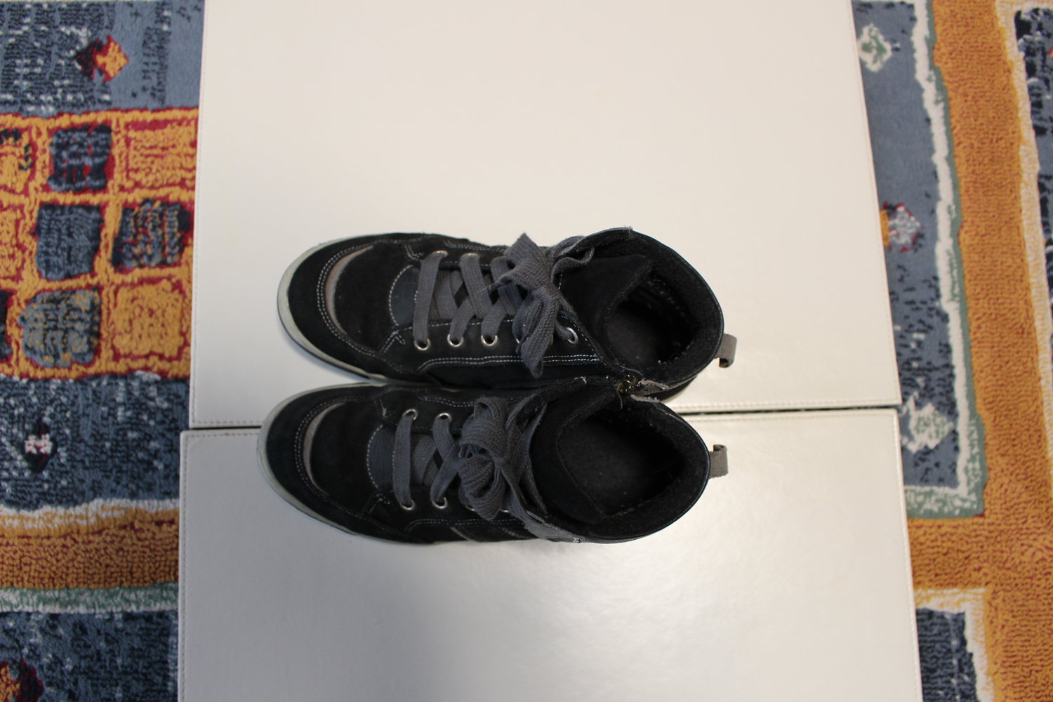 223. Hohe Ledersneakers von Richter, Gr. 35