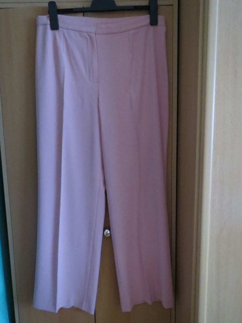 Hose, Stoffhose, Gr.42/44, rosa