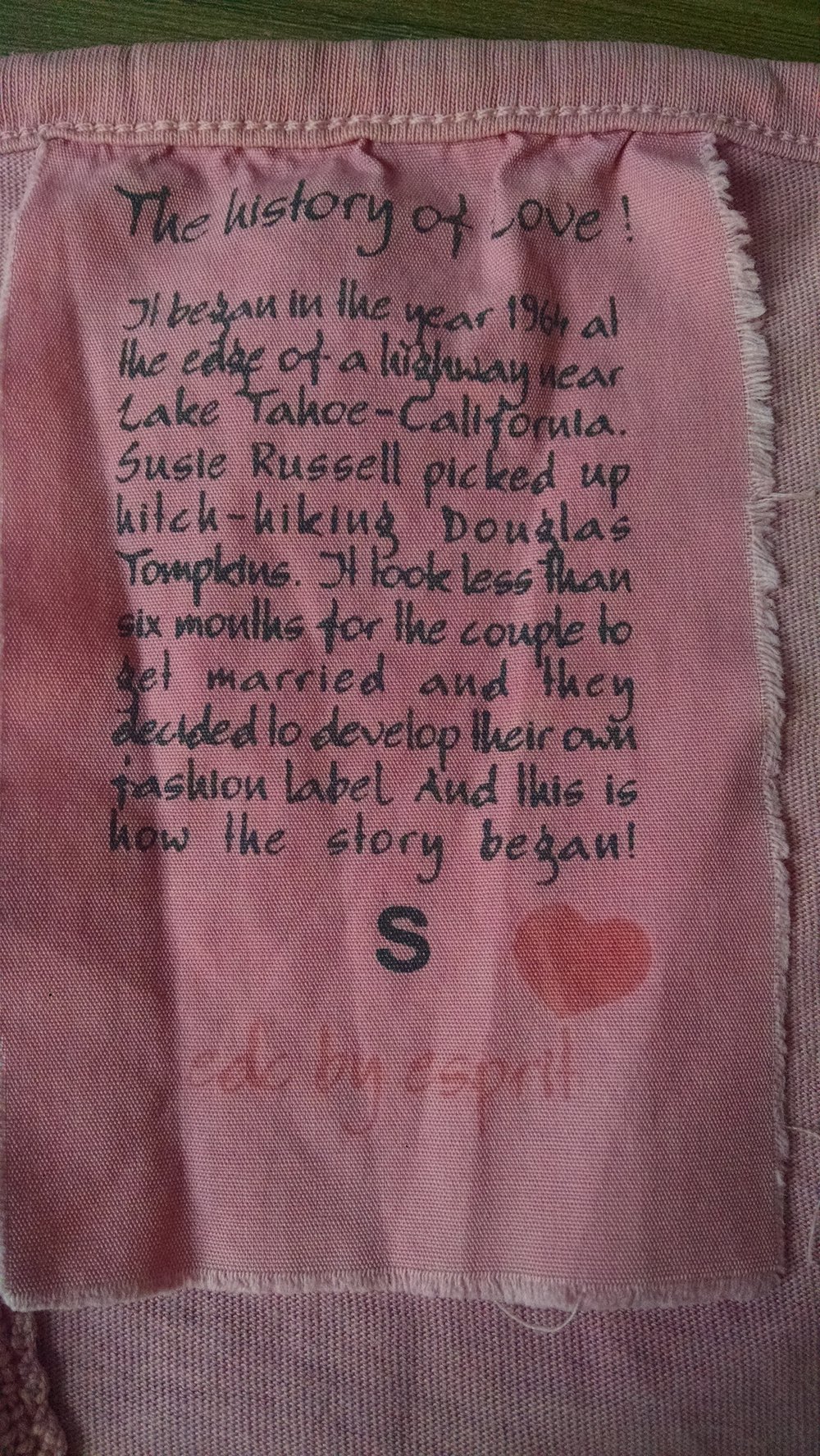 Romantisches, verspieltes Tunikashirt