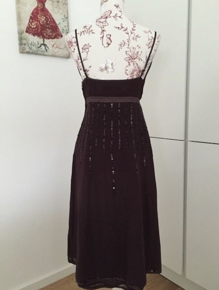 Cocktailkleid in Midi Pailletten hallhuber 34