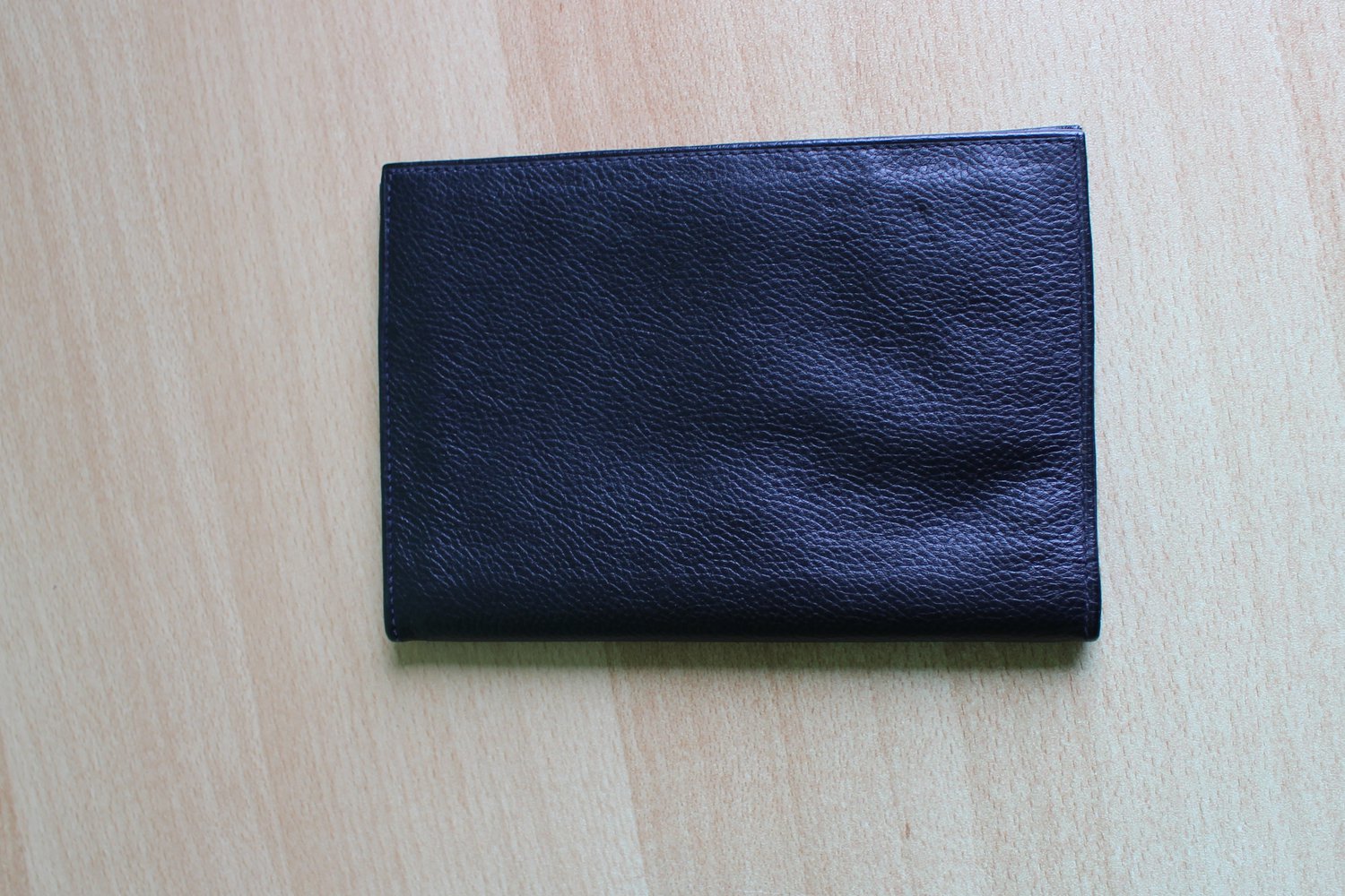 248. Brieftasche/Dokumentenmappe aus Leder, Gr. 11x16