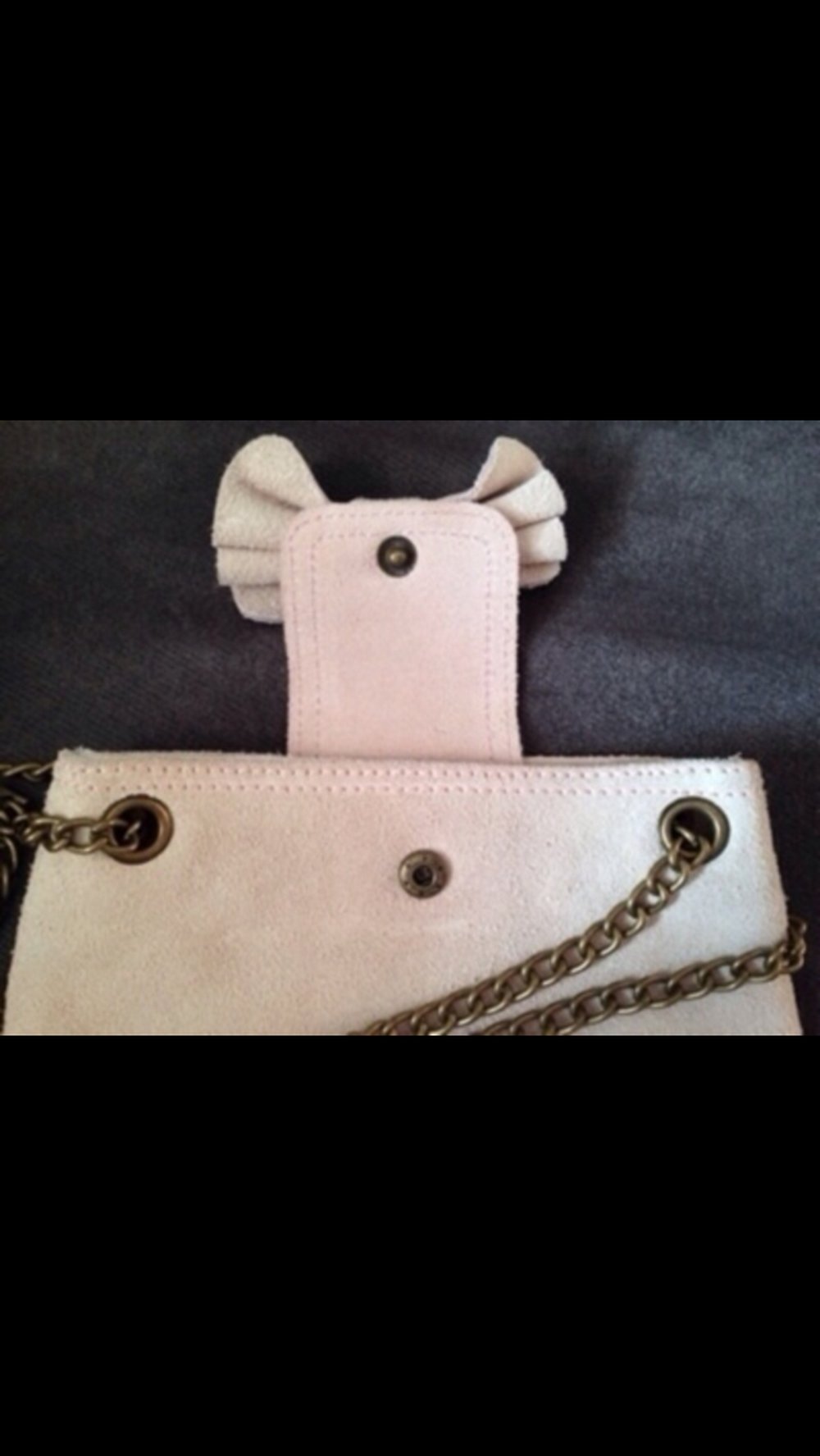 Tasche aus Wildleder