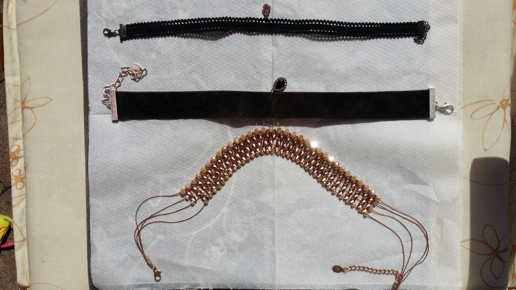 3 schicke Halsbänder - gebraucht