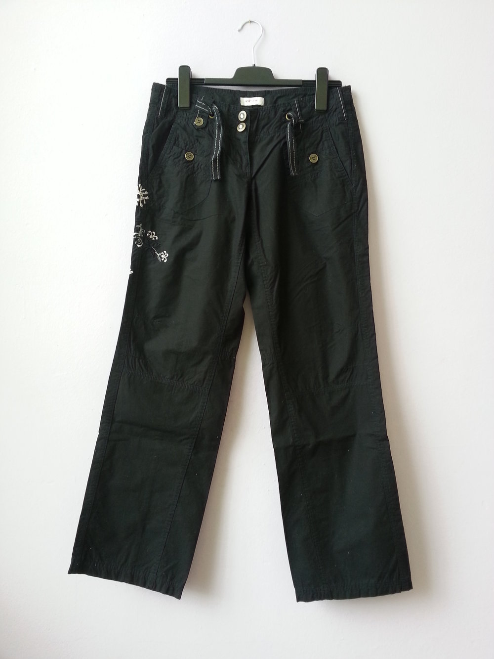 Hose schwarz luftig locker Orsay 38